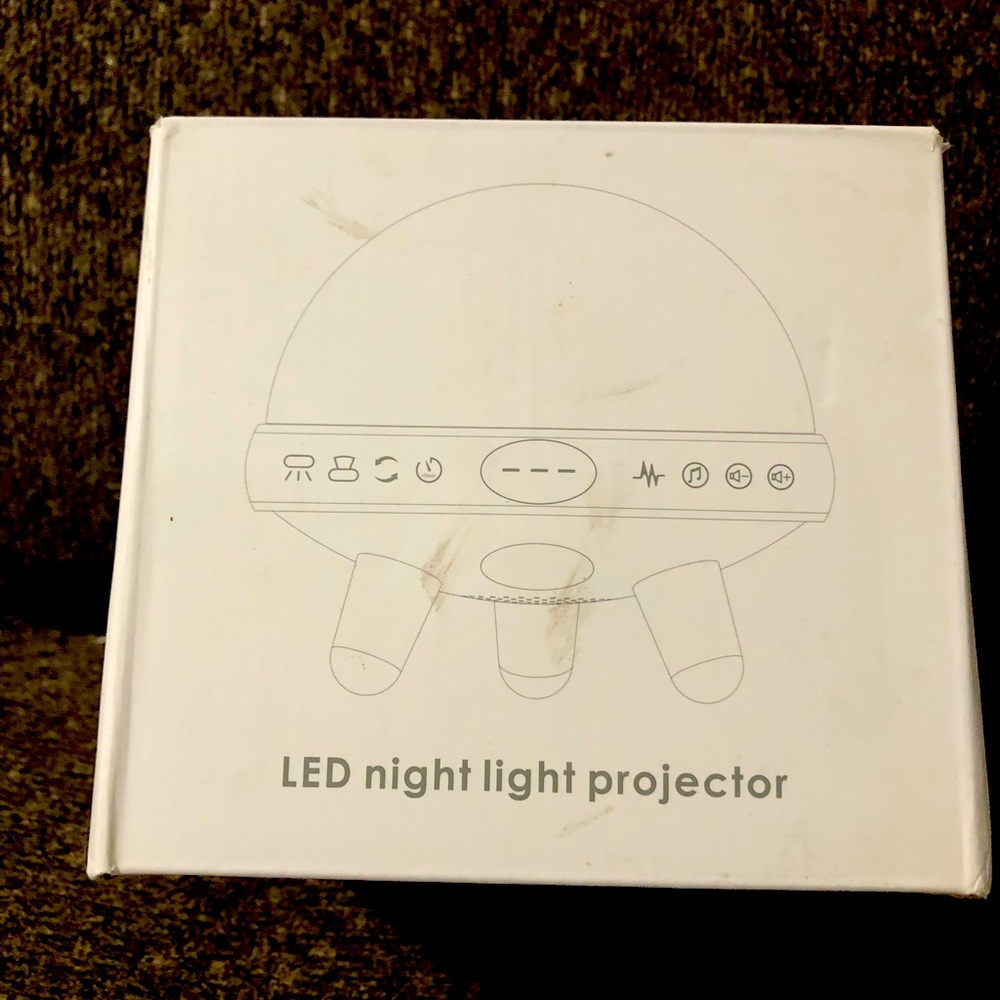 LED Starry Night Projector W/Music